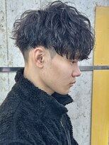 ニアウ 太田店(Niau)&nbsp;波巻きスパイラルパーマメンズパーマメンズマッシュ波巻きパーマ