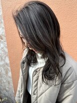 ヘアームサシ(Hair MUSASHI) グレージュハイライト