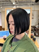 ラボヌールヘアー リアン 川越店(La Bonheur hair Lier) 黒髪 × ミニボブ