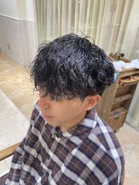 ネオリーブソラ 相模大野店(Neolive sola) メンズ波巻きパーマ