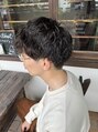 テントヘアー(tent hair) メンズパーマでカッコよく☆