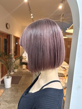 ヘアーデザインサロン スワッグ(Hair design salon SWAG) pink greige