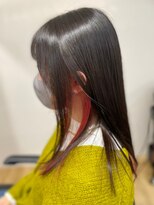 センジュ(Senju)&nbsp;インナーカラー×ストロベリーレッド