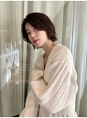 抜け感レイヤーボブ