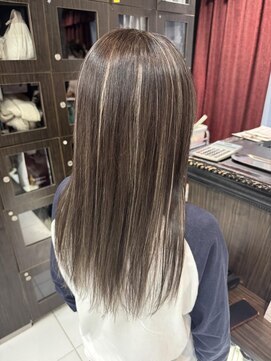 プライズ 錦糸町北口店(prize) 白髪ぼかしハイライトカラー【錦糸町北口】