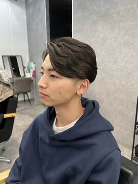 メンズサロン キング 梅田店(Men’s salon K!ng) 波巻きツイストスパイラルパーマ/フェザーパーマ/眉毛/メンズ