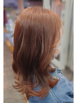 コアフールソレイユ(coiffeur SOLEIL) 韓国風外ハネパーマ