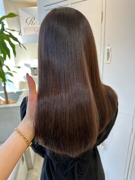 ジーナ 本八幡(Zina) 艶髪マロンブラウンカラー　Zina本八幡