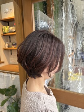マーブル ヘアー(marble hair) ショート