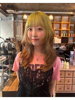 ヒカリス 中崎店(HIKARIS)&nbsp;ルーツカラー/レイヤーカット/デザインカラー