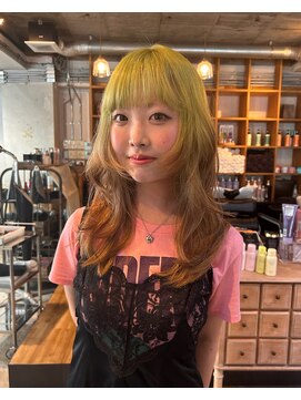 ヒカリス 中崎店(HIKARIS) ルーツカラー/レイヤーカット/デザインカラー