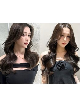 [#髪質改善]【カット+ケアカラー+超音波クイックTR ￥7900】大人のミディアム・ボブヘアはZinaで★［渋谷］