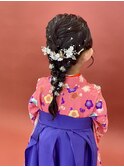 キッズのヘアセット