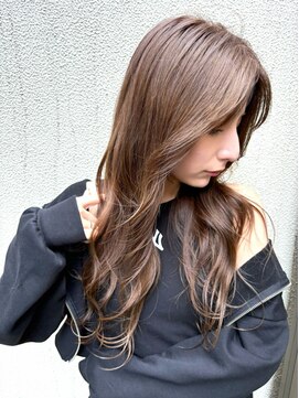グランアージュ 船橋南口店(grandage) 韓国風レイヤー/グレージュ/リバース巻き/船橋