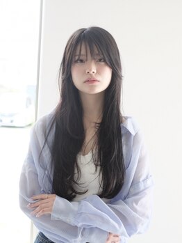 柔らかさと艶感で周りと差をつける【赤みを抑えて憧れの髪色に☆こなれ感upのグレージュカラー】