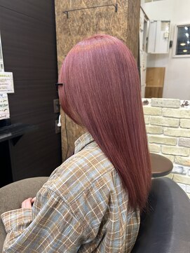 アニー 松戸(ANNI) ホワイトグレージュ/ミニウルフ/デジタルパーマ/チェリーブラウ