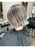 バレイヤージュ　ボブ