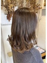 フロール(florun)&nbsp;モカグレージュ×セミディ