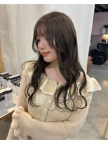 アマーク(a mark) 【小川 結女花】ダブルカラーでヘーゼルベージュ◇