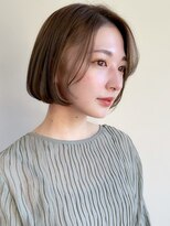 トゥーナ 表参道(tona) 大人ショート・ショートボブ・グレージュ、脱白髪染め☆