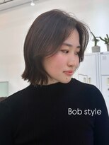 ニトバイアンキシム(nit by ahnkism) 大人可愛いくびれひし形ボブ