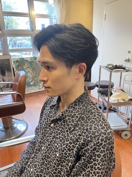 カミュー 高岳(CAMUE) 韓国風センターパート×ナチュラルマッシュショート