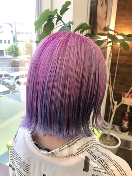 プランタンアヴェダ(printemps AVEDA) 個性的ツートーン