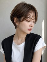 アイシー 関内(ICY) (ICY土屋)ショートヘアショートボブ前髪長め大人ショート/関内