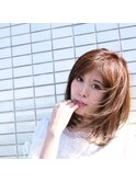 【イルミナカラー】オトナ女子×ミディアムパーマ★★★