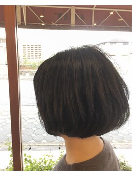 オール 学園前店(oar) 艶々ボブ