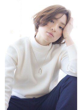 キートスバイガーランド (Kiitos by Garland) [Kiitos/吉祥寺]センターパート☆大人なニュアンスボブ