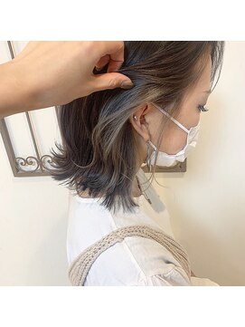 ヴァンカウンシル 豊橋店(Van Council) 大人気♪グレー２色使いのインナーカラー☆