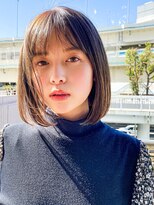 エアー 横浜(AIR)&nbsp;20代30代40代【長谷川】大人可愛いシースルー前髪×束感ボブ