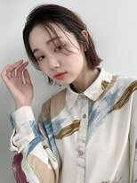 【GARDEN武田美奈】流し前髪×耳掛けナチュラルボブ