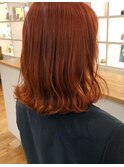 orange　hair