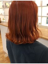ルッツ(Lutz. hair design) orange　hair