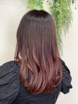 パチャールヘアー(PACAR HAIR) チェリーピンクグラデーション