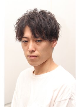 ヘアーアンドグルーミング ヨシザワインク(HAIR&GROOMING YOSHIZAWA Inc.) 【ヨシザワ人形町】センターパートボリュームパーマ