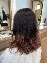 美容室 ナガタ(NAGATA)&nbsp;グラデーションカラーカシス