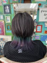 ピエスデシュブー(piece des cheveux)&nbsp;クラゲカットとインナーカラー