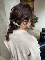 グロウム バイ アフェクト(glowm by AFFECT)&nbsp;結婚式お呼ばれ編みおろしスタイル