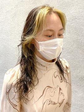 ボンドバイテトテ 三宮元町(BONDbytetote) 【BOND周のサロンスタイル】フェイスフレーミング×ブロンド