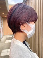 クロエ バイ ラヴィズム 小針店(CLOE by LUVISM)&nbsp;大人可愛いショート×ピンクカラー