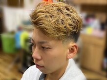 ヘアーサロン新華の雰囲気（フェード×パーマのお洒落スタイル！明るい髪にも大丈夫です！）