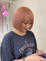 シー クルー 渋谷(C crew) ピンクカラー[ケアブリーチ/ハイライト/髪質改善]
