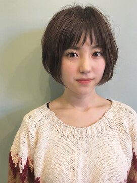 グリッター(GRITTERs) ショートボブ×眉上