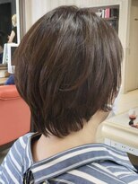 ヘアークリアー 春日部 大人可愛いトップふんわりショートスタイル/30代40代50代/春日部