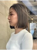 レイヤーカット/グレージュ/韓国ヘアー/ブリーチあり/恵比寿/