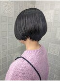 丸みショートボブ