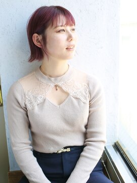 バース(BIRTH) 天神【BIRTH】カールセミディ外はねボブ 艶髪 20代30代　13